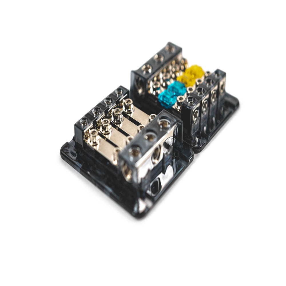 ROSWELL C720-0542 3 IN 4 OUT FUSED DIST.BLOCK