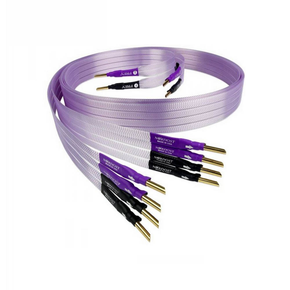 NORDOST PURPLE FLARE 3M SPK CABLE (SPADE/SPADE)