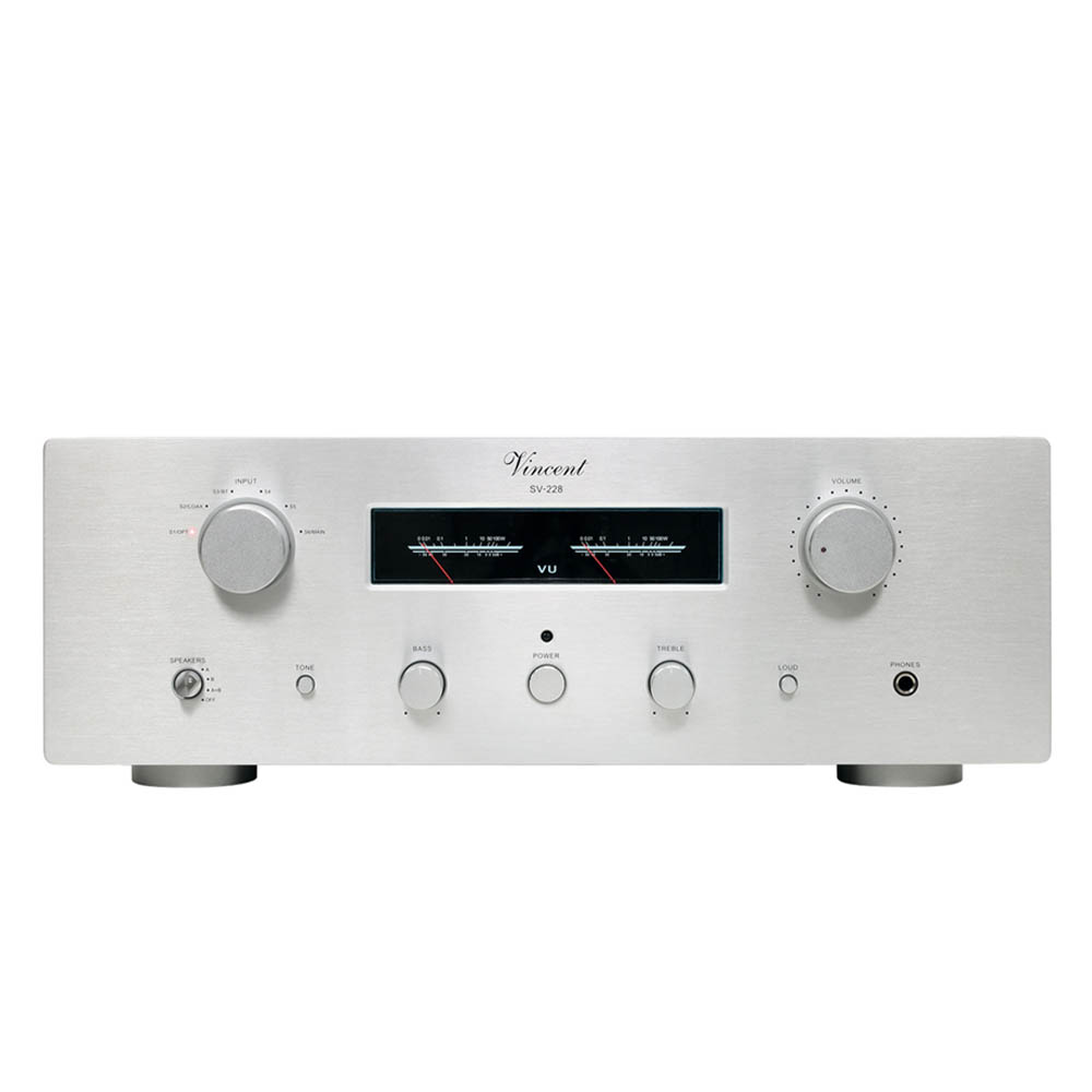 VINCENT SV-228  Int.Amplifier (Silver)