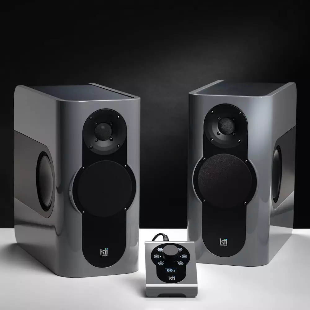 Kİİ THREE HIFI SPEAKER GRAPHiTE